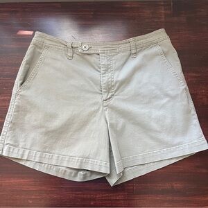 Olive Green High Waisted Shorts